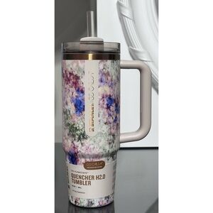 Stanley X CALIA Quencher H2.0 FlowState 30oz Tumbler, OLIVE‎ EDEN